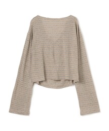 タグ付き BACCA ウールワッフル ジャージーカットソー トゥモローランド ウールワッフル ジャージーカットソー｜トゥモローランド 公式通販