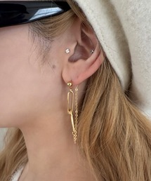 ROYAL PARTY（ロイヤルパーティー）の「ドロップチェーンピアス（ピアス（両耳用））」