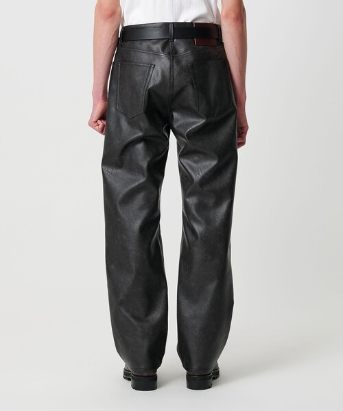 MONKEY TIME（モンキータイム）の「レザーライク 5P パンツ（その他パンツ・メンズ・ブラック/ダークブラウン・S/M/L）」の5枚目の写真