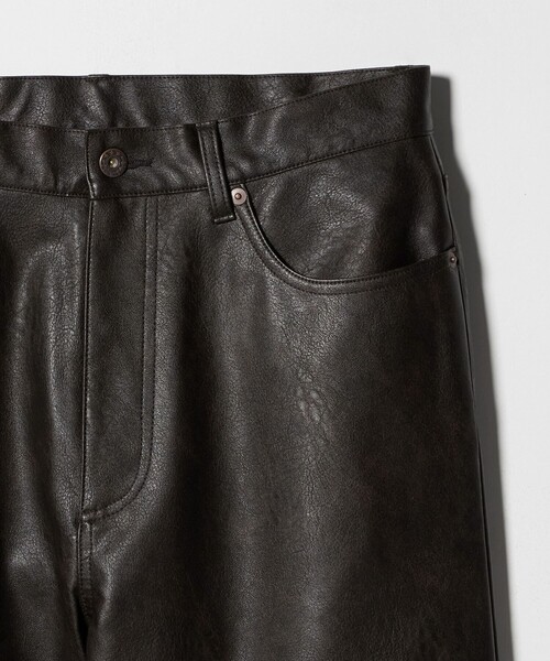 MONKEY TIME（モンキータイム）の「レザーライク 5P パンツ（その他パンツ・メンズ・ブラック/ダークブラウン・S/M/L）」の17枚目の写真