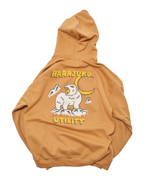 EFFECTEN(エフェクテン)の「mpa3946- Suka pullover hoodie フーディー(ef404-24)(パーカー・メンズ・キャメル/ブラック・XL/L/M)」の15枚目の写真
