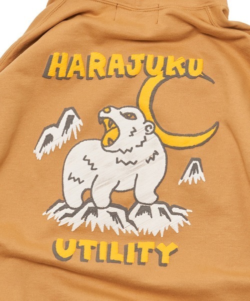 EFFECTEN(エフェクテン)の「mpa3946- Suka pullover hoodie フーディー(ef404-24)(パーカー・メンズ・キャメル/ブラック・XL/L/M)」の17枚目の写真