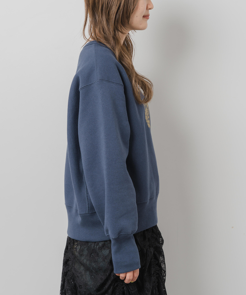 Champion(チャンピオン)の「Champion /チャンピオン REVERSE WEAVE CREW NECK SWEATSH(スウェット・レディース・グレー/ネイビー・LARGE/MEDIUM)」の5枚目の写真