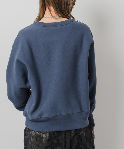 Champion(チャンピオン)の「Champion /チャンピオン REVERSE WEAVE CREW NECK SWEATSH(スウェット・レディース・グレー/ネイビー・LARGE/MEDIUM)」の7枚目の写真