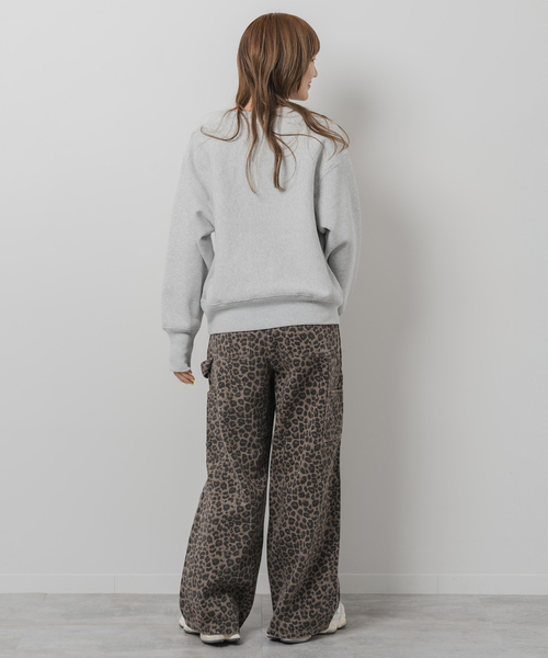 Champion(チャンピオン)の「Champion /チャンピオン REVERSE WEAVE CREW NECK SWEATSH(スウェット・レディース・グレー/ネイビー・LARGE/MEDIUM)」の8枚目の写真