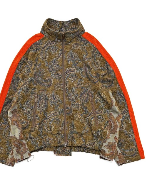 my beautiful landlet(マイビューティフルランドレット)の「【my beautiful landlet】 JACQUARD TRACK JACKET(ブルゾン・メンズ・ブラック/ベージュ/ネイビー・0/1)」の10枚目の写真
