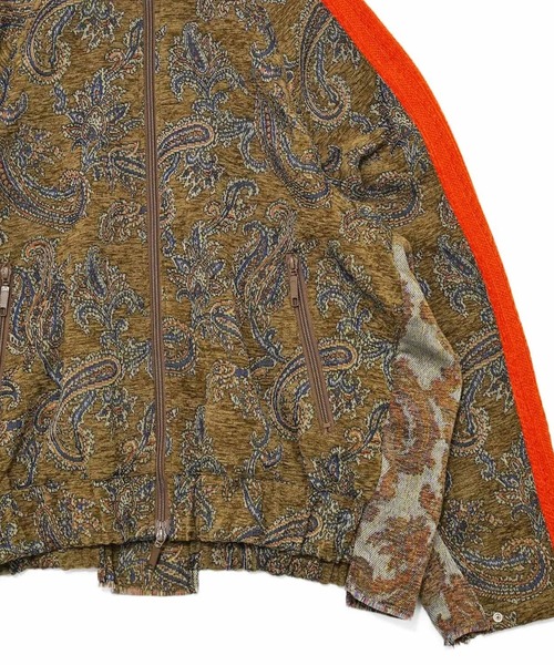 my beautiful landlet(マイビューティフルランドレット)の「【my beautiful landlet】 JACQUARD TRACK JACKET(ブルゾン・メンズ・ブラック/ベージュ/ネイビー・0/1)」の12枚目の写真