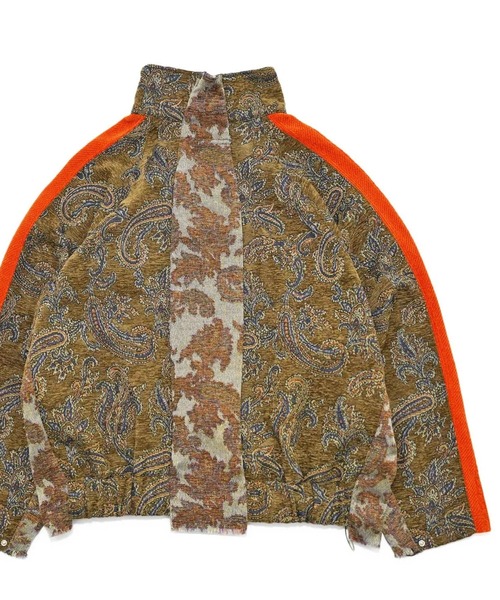 my beautiful landlet(マイビューティフルランドレット)の「【my beautiful landlet】 JACQUARD TRACK JACKET(ブルゾン・メンズ・ブラック/ベージュ/ネイビー・0/1)」の15枚目の写真