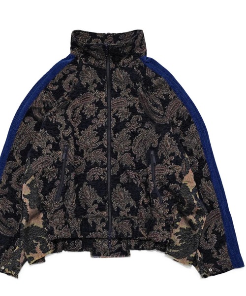 my beautiful landlet(マイビューティフルランドレット)の「【my beautiful landlet】 JACQUARD TRACK JACKET(ブルゾン・メンズ・ブラック/ベージュ/ネイビー・0/1)」の17枚目の写真