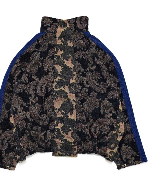 my beautiful landlet(マイビューティフルランドレット)の「【my beautiful landlet】 JACQUARD TRACK JACKET(ブルゾン・メンズ・ブラック/ベージュ/ネイビー・0/1)」の18枚目の写真