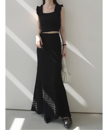 amel（エイメル）の「【RE ARRIVAL】フリルラインマーメイドスカート（スカート）」