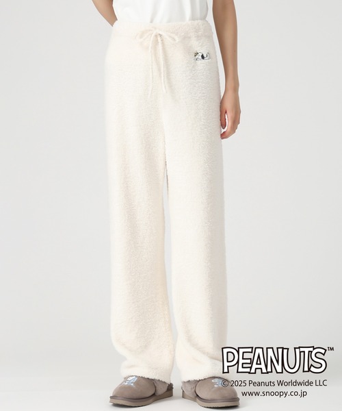 MISCH MASCH(ミッシュマッシュ)の「2025秋冬新作 PEANUTSデザインルームウェアパンツ(その他パンツ・レディース・アイボリー/ピンク・フリ-)」の18枚目の写真