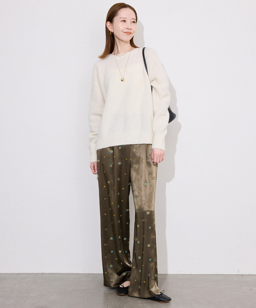 ななみ様ご購入されます スローブイエナマルゴー flower イージーパンツ38 ななみ様ご購入されます スローブイエナマルゴー flower イージーパンツ38