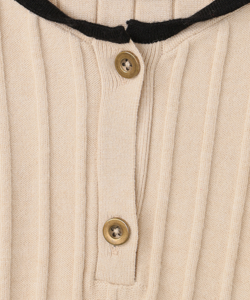 IENA ENFANT（イエナアンファン）の「【＆PAL/アンドパル】別注セーラートップス baby-kids(80cm-120cm)（Tシャツ/カットソー・キッズ・ベージュ/グレー・80/100/110/120）」の21枚目の写真