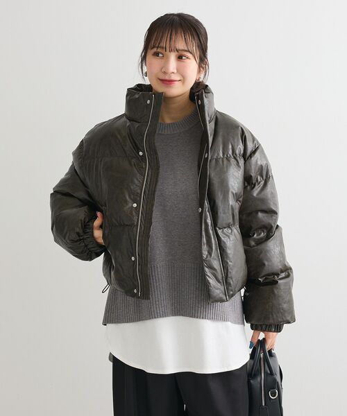 Green　Parks（グリーンパークス）の「【WEB限定】裾ラウンドホワイトインナー（Tシャツ/カットソー・レディース・オフホワイト・MEDIUM/LARGE）」の15枚目の写真