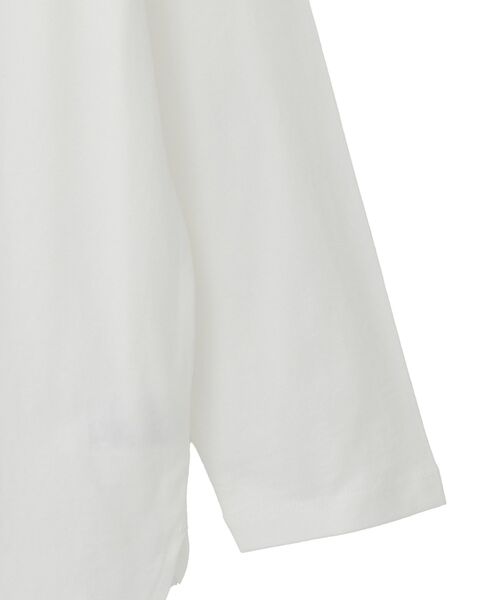 Green　Parks（グリーンパークス）の「【WEB限定】裾ラウンドホワイトインナー（Tシャツ/カットソー・レディース・オフホワイト・MEDIUM/LARGE）」の11枚目の写真