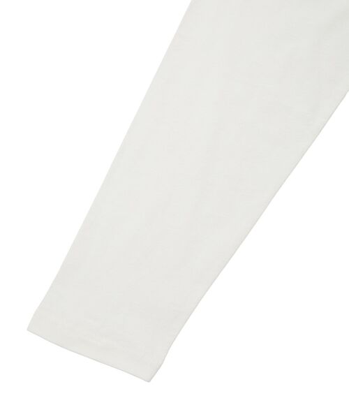 Green　Parks（グリーンパークス）の「【WEB限定】裾ラウンドホワイトインナー（Tシャツ/カットソー・レディース・オフホワイト・MEDIUM/LARGE）」の13枚目の写真