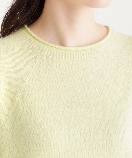 日本製/ワンマイルウエア/メリノウール混100%】 半袖プルオーバー