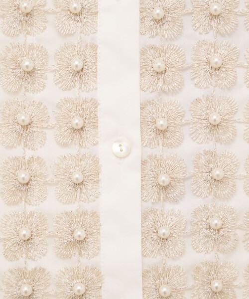 NOLLEY’S(ノーリーズ)の「【SOI-MeME/ソワメム】パールラメレースブラウス(シャツ/ブラウス・レディース・ブラック/キナリ・38)」の22枚目の写真