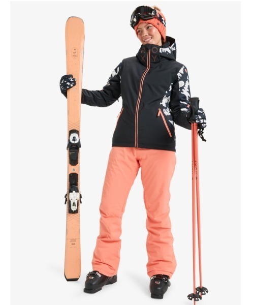 ROXY（ロキシー）の「FREE JET JK ロキシースキースノーボードジャケット（マウンテンパーカー・レディース・ブラック・X-SMALL/SMALL/MEDIUM/LARGE）」の11枚目の写真