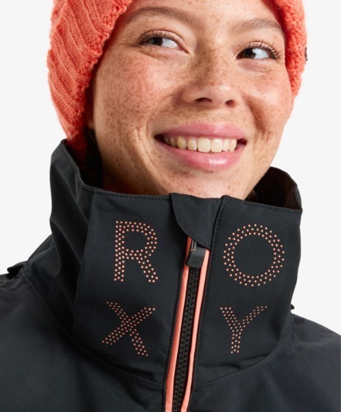 ROXY（ロキシー）の「FREE JET JK ロキシースキースノーボードジャケット（マウンテンパーカー・レディース・ブラック・X-SMALL/SMALL/MEDIUM/LARGE）」の7枚目の写真