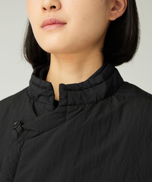 Snow Peak（スノーピーク）の「Snow Peak / Garment Dyed Down Coat ガーメントダイダウンコート（ダウンジャケット/コート・メンズ・ネイビー/ブラック・S/M/L/XL/1）」の8枚目の写真