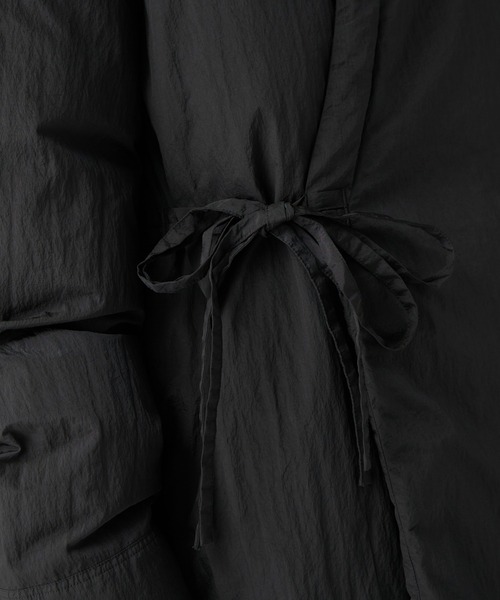 Snow Peak（スノーピーク）の「Snow Peak / Garment Dyed Down Coat ガーメントダイダウンコート（ダウンジャケット/コート・メンズ・ネイビー/ブラック・S/M/L/XL/1）」の9枚目の写真