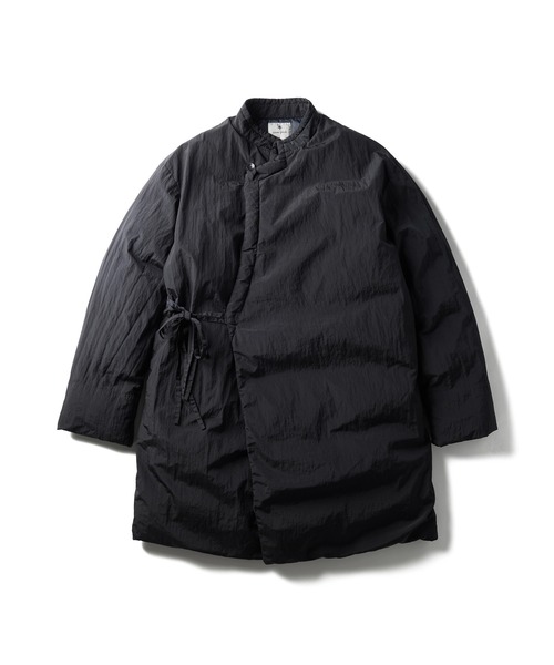 Snow Peak（スノーピーク）の「Snow Peak / Garment Dyed Down Coat ガーメントダイダウンコート（ダウンジャケット/コート・メンズ・ネイビー/ブラック・S/M/L/XL/1）」の12枚目の写真