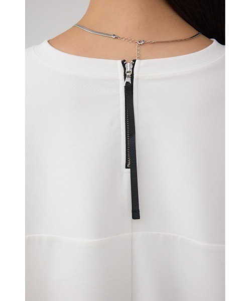 AZUL by moussy(アズールバイマウジー)の「コクーンカットロングスリーブトップス(Tシャツ/カットソー・レディース・オフホワイト/チャコールグレー/ブラック/ブラウン・FREE)」の19枚目の写真