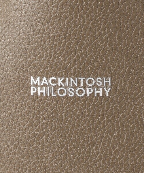 MACKINTOSH PHILOSOPHY(マッキントッシュ フィロソフィー)の「シンセティックシュリンクレザー バーチカルトート(トートバッグ・メンズ・ブラック/グレー系その他2・FREE)」の13枚目の写真