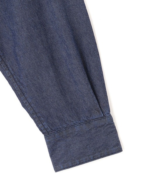 ETRETOKYO エトレトウキョウ　テンセルデニムシャツ　インディゴ テンセルデニムシャツ（シャツ/ブラウス）｜ETRE TOKYO（エトレ