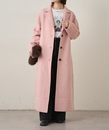 Omekashi | ウールリバーロングコート(その他アウター)