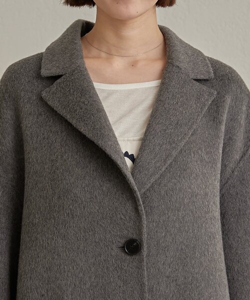 Omekashi オメカシ　リバーロングコート Omekashi（オメカシ）の「リバーロングコート（その他アウター）」 - WEAR