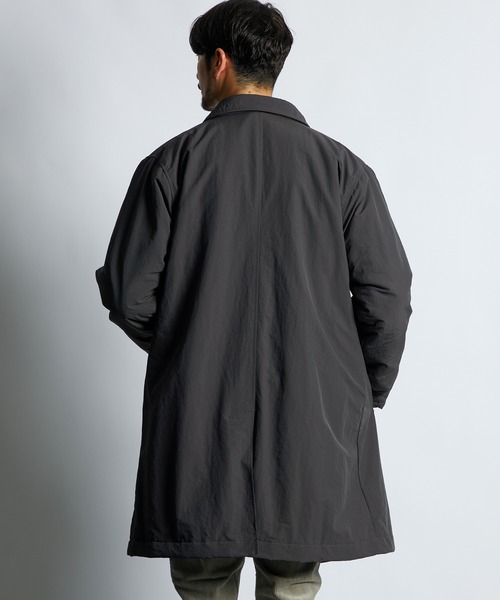 LANVIN en Bleu（ランバンオンブルー）の「"撥水"中綿 バルマカーンコート（その他アウター・メンズ・チャコールグレー/ネイビー・52/50/48/46）」の8枚目の写真