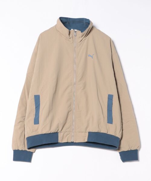 PUMA(プーマ)の「《PUMA》AUTUMN FL ラインド JKT(ナイロンジャケット・メンズ・グリーン系その他/ブラック/ブラウン系その他・L/M/S/XL)」の1枚目の写真
