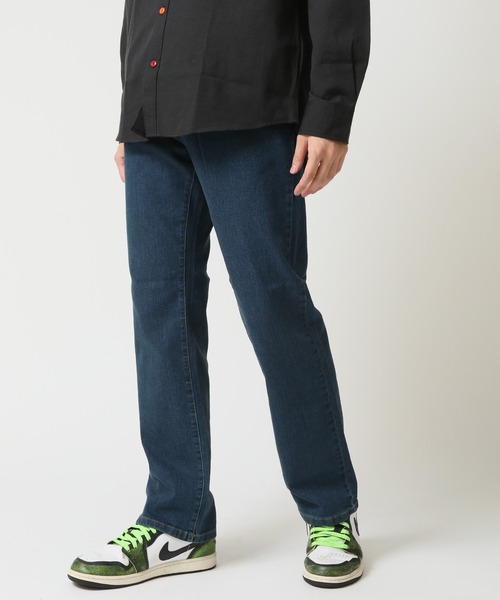 HANES（ヘインズ）の「【HANES/ヘインズ】レギュラー ストレッチデニムパンツ / ジーンズ（デニムパンツ・メンズ・ブラック/サックスブルー/ブルー/インディゴブルー・79/82/85/88）」の4枚目の写真