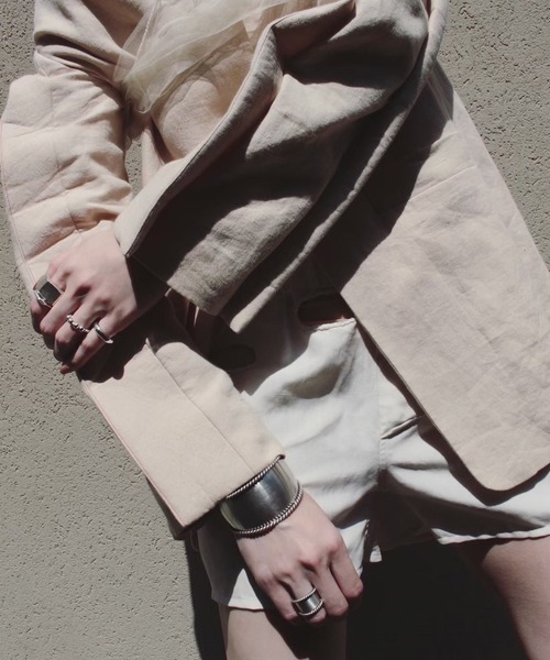 Soierie(ソワリー)の「ツイスト ショート リング / Twist short ring(リング・レディース・シルバー・FREE)」の9枚目の写真