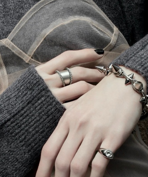 Soierie(ソワリー)の「ツイスト ショート リング / Twist short ring(リング・レディース・シルバー・FREE)」の18枚目の写真