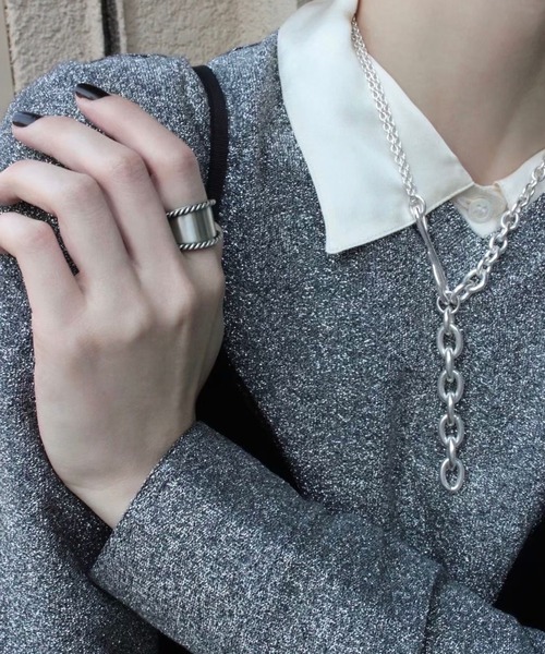 Soierie(ソワリー)の「ツイスト ショート リング / Twist short ring(リング・レディース・シルバー・FREE)」の11枚目の写真