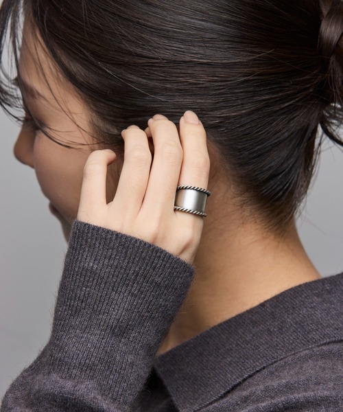 Soierie(ソワリー)の「ツイスト ショート リング / Twist short ring(リング・レディース・シルバー・FREE)」の18枚目の写真