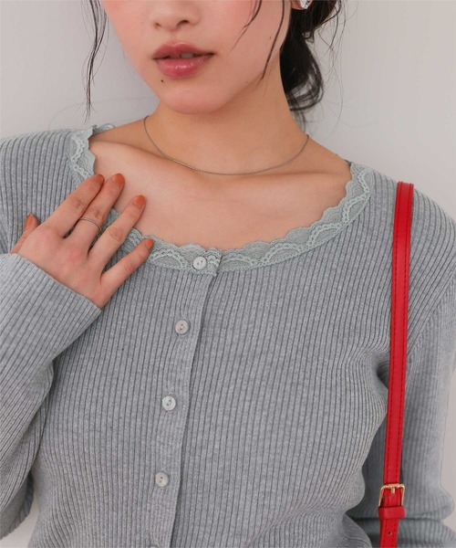 セール】【26SS新作/2026 SPRING COLLECTION】レースドッキング