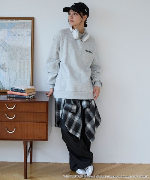 THE POWERPUFF GIRLS】別注 パワーパフ ガールズ グラフィック刺繍