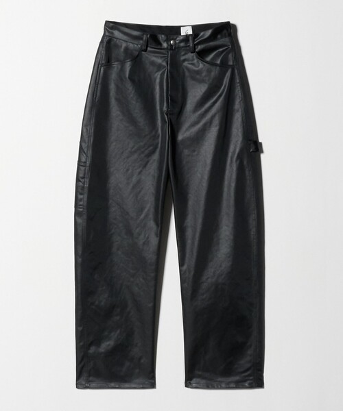 6(ロク)の「<6(ROKU)>ポリエステル ペインターパンツ(カーゴパンツ・レディース・ブラック・34/38/36)」の9枚目の写真