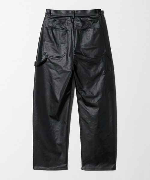 6(ロク)の「<6(ROKU)>ポリエステル ペインターパンツ(カーゴパンツ・レディース・ブラック・34/38/36)」の10枚目の写真