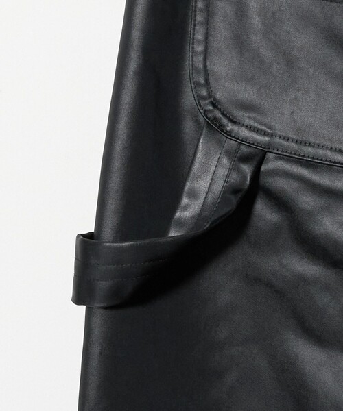 6(ロク)の「<6(ROKU)>ポリエステル ペインターパンツ(カーゴパンツ・レディース・ブラック・34/38/36)」の3枚目の写真