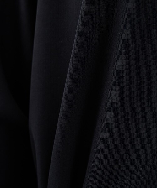 UNITED TOKYO(ユナイテッドトウキョウ)の「CLEAR WOOL タイロッケンコート(トレンチコート・メンズ・ブラック/ダークグレー・1/2)」の22枚目の写真