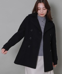 libelle more（リベル モア）の「ウールライクショート丈ピーコート（ピーコート）」