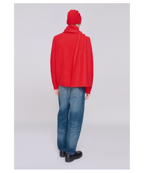 A.P.C.（アーペーセー）の「PULL EDWARD（ニット/セーター・メンズ・ブラウン系その他/ブラック/レッド・M/S/L）」の7枚目の写真
