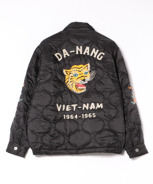 セール】HOUSTON ナイロンリップベトジャン(TIGER)（ミリタリー