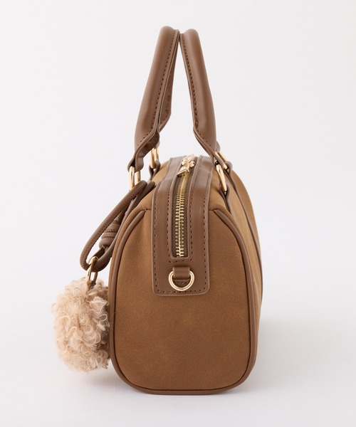 one after another NICE CLAUP（ワンアフターアナザーナイスクラップ）の「ハートチャーム付きミニボストンバッグ（ボストンバッグ・レディース・アイボリー/ブラウン系その他/キャメル・FREE）」の12枚目の写真